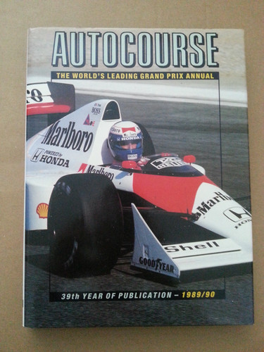 Autocourse 1989 book - autocourse,
