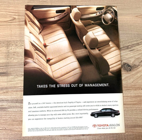Toyota avalon frameable art - toyota,