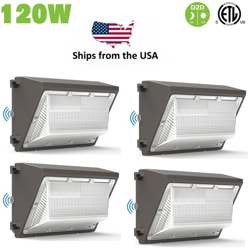 4pack 120w led wall pack - 4pack,