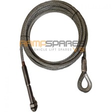 Single hydraulic cable