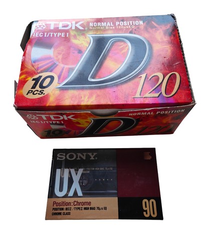 Boxed and unused tdk - and,