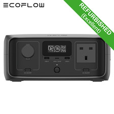 EcoFlow Refurbished RIVER 3 Portable Power Station 245Wh LiFePO4 Solar Generator