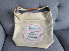 BOAC Flight Bag c1960s. Britain to the Australia Route . Etc.. Vintage