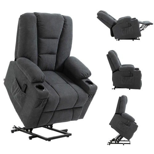 Riser recliner chair charcoal - recliner,