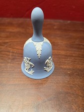 Wedgwood blue Jasperware bell