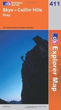 Skye: Cuillin Hills - Soay: Sheet 411 (OS Explorer Map) - Ordnance Survey