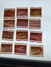 12 Original 35 mm Colour Negatives Diesel's And Electric Trains set  C 35 9