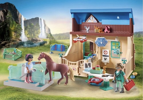 Playmobil horses waterfall - horses, of