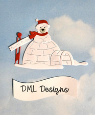 Christmas Die Cut Card Topper