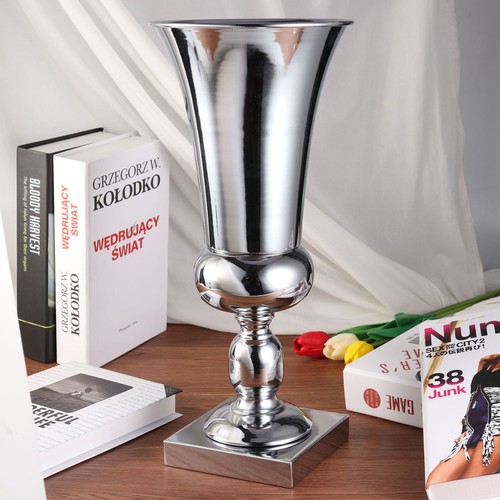 Floral vase decorative - decorative, metal