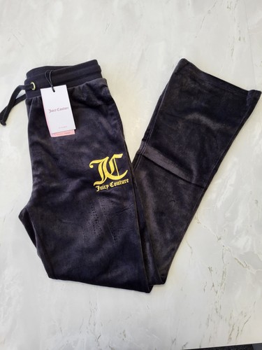 Juicy couture black velour - couture,