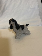 Castagna Original 1988 Spaniel Dog Figure Resin Figurine
