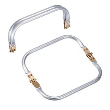 2Pcs Metal Purse Frame 7.1