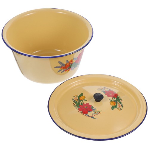 Washing bowl with lid vintage - washing,
