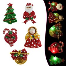Christmas Brooches, Battery