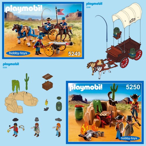 Playmobil western wagon - wagon, &