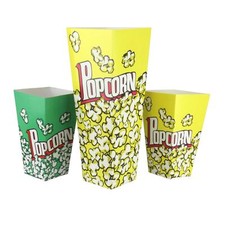 XL Popcorn Boxes Card Premium