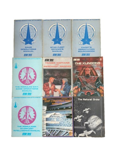 Star trek fasa rpg - books, full