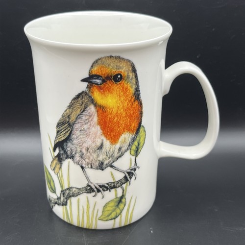 Robin bird mug made - robin, by