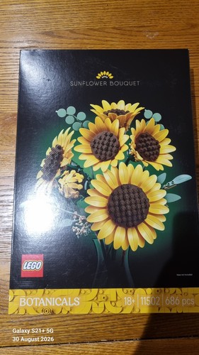 Lego botanicals sunflower - lego,