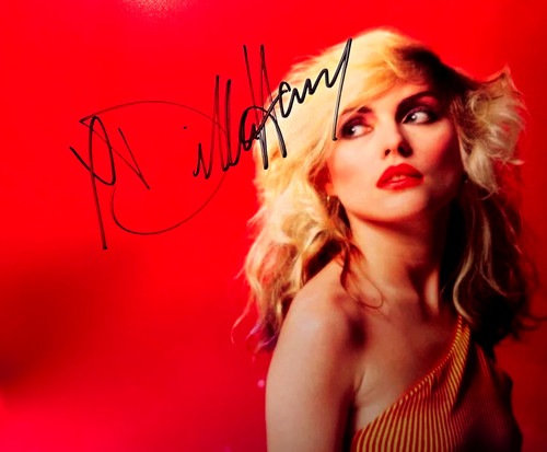 Debbie harry signed - harry, (blondie)