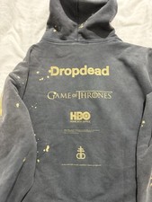 DROPDEAD GAME OF THRONES Hoodie Hooded Top  Distressed medium  HBO