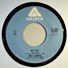 Eric Carmen - My Girl 7" Vinyl
