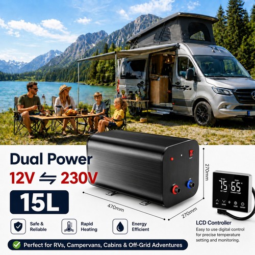 Campervan 12v 230v dual - campervan, l
