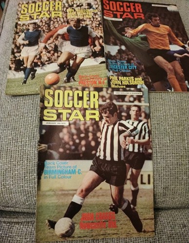 Soccer star magazines - star, jan