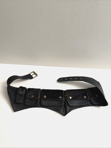 Vintage biker belt leather - vintage,