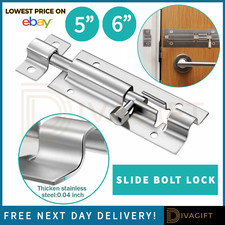 SLIDE BOLT BATHROOM TOILET