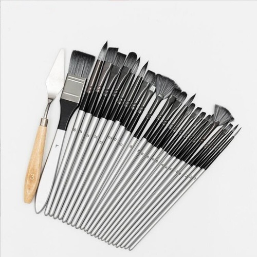 24pcs nylon brush artist - 24pcs,