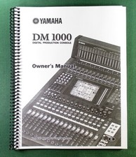 Yamaha DM1000 Instruction