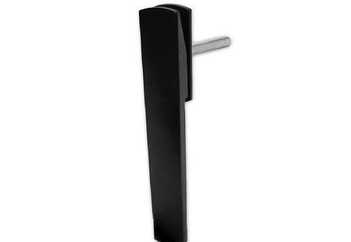 Black bifold door - black, handle