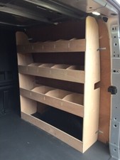 Ford Transit Custom Crew Cab L2 LWB Double Cab Van Racking Plywood Shelving