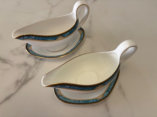 Wedgewood curzon pair gravy - wedgewood,