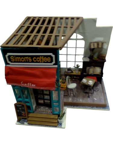 Simons coffee room - room, box
