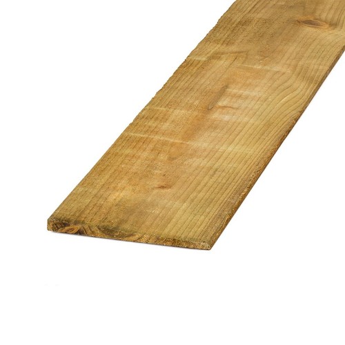 Treated feather edge board - treated,