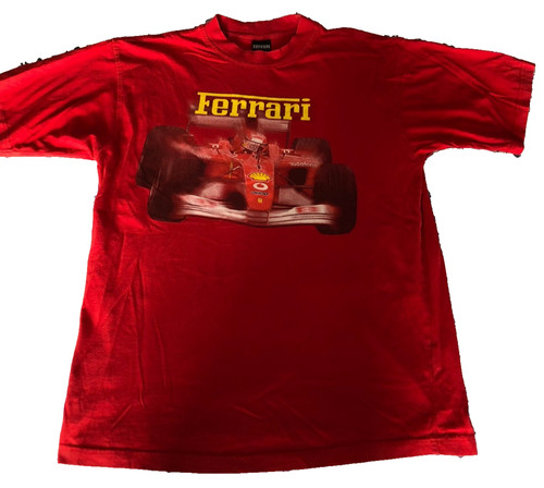 Vintage ferrari shirt - vintage, t