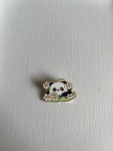 Panda enamel pin badge - enamel,