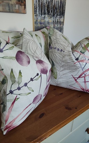 Set new handmade cushion - of,