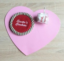 BUILD A BEAR Christmas Special Santa's Milk & Cookie Wristie HTF Rare Retired 