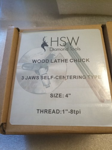 Self centring lathe chuck - self,
