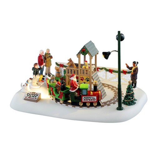 Lemax 54456 puppy play park - lemax,
