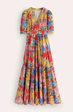 Boden Bella Puff Sleeve Maxi