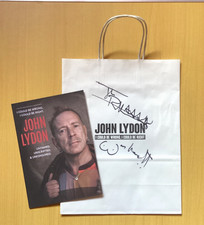 JOHN LYDON HAND SIGNED MEET &