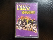 KISS UNMASKED Cassette Tape MEXICO 1980 Casablanca MCR 43038 Paul Gene Ace Peter