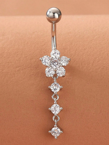 Belly bars button piercing bar - button,