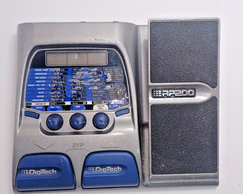Digitech 200 multi effects - digitech, multi-effects