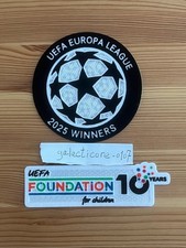 2025 UEFA Europa League Winners Patch Badge For Tottenham Hotspur